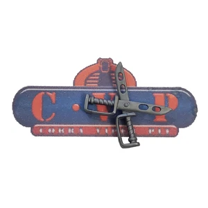 Figura de acción Snake Eyes V34 GI Joe 3,75" 25 aniversario Cuchillos de pecho 2008 accesorio - Imagen 1 de 1