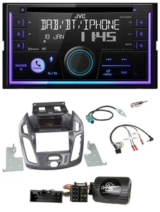 JVC Lenkrad USB 2DIN DAB Bluetooth CD Autoradio für Ford Transit Connect 2013-20 - Bild 1 von 11