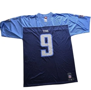 Tennessee Titans Jersey Boys Large Steve McNair #9 Reebok - Picture 1 of 7