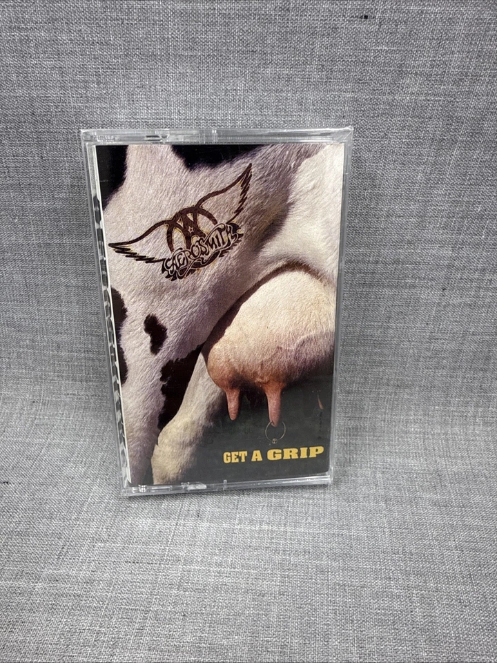 AEROSMITH Get A Grip Cassette 1993 Geffen - NEW SEALED - Image 1 of 4