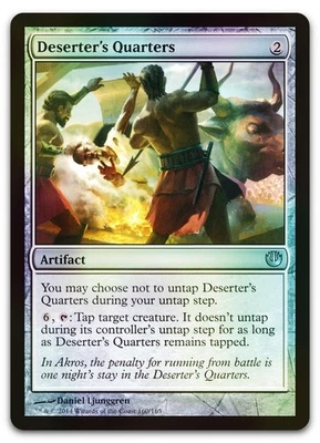 Deserter's Quarters #160 (Foil) (NM) Journey Into Nyx JOU Magic MTG - Image 1 of 2