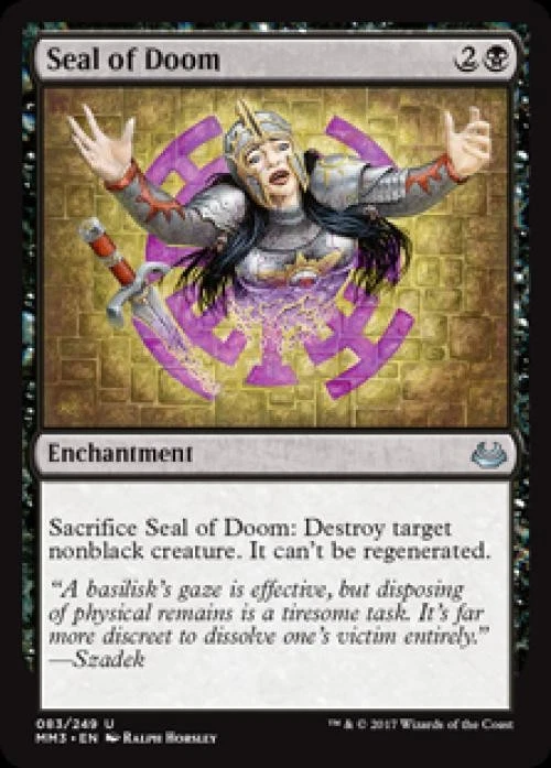 Seal of Doom - Light Play MTG Modern Masters 2017 - Image 1 of 1