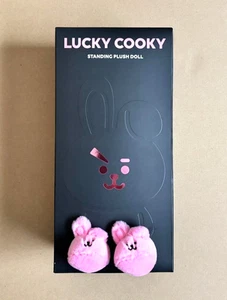 BTS BT21 Lucky Cooky Edición Negra Muñeca de Peluche de Pie Oficial Jungkook ... - Imagen 1 de 6