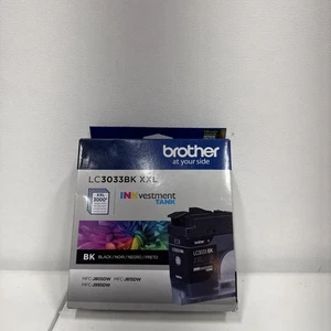 New Brother LC3033BK XXL Black Ink Cartridge Super-High-Yield 3000+ EXP 01/2026 - Picture 1 of 2