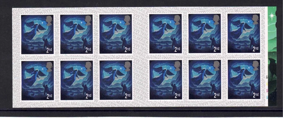 SG. LX59 2019 Folleto Belén Navidad 12 x SG4283 2ª Clase Foto 1 de 1