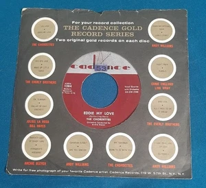The Chordettes 45 Eddie My Love / Whistlin' Willie Cadence 1284 vg - Picture 1 of 2