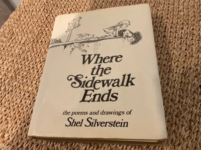 Where The Sidewalk Ends By Shel Silverstein  Signed 1974 First Edition DJ/HC Foto 1 de 4