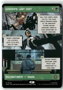 2025 MTG Marvel's Spider-Man Kraven's Last Hunt Borderless Expansion/Rare #226 - Picture 1 of 2