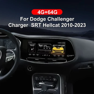 12.3"Car Stereo Radio For Dodge Challenger Charger SRT Hellcat 2010-2023 CarPlay - Image 1 of 4