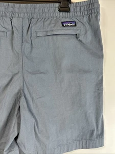 Pantalones Cortos Patagonia Para Hombre Nomader Algodón Orgánico Voleibol Utilitario Azul L Nuevos con Etiquetas - Imagen 1 de 10