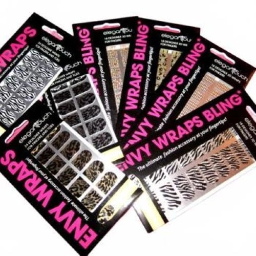 Brand New. Elegant Touch False Nails Polish Wraps Stickers.  choose yours - Image 1 of 1
