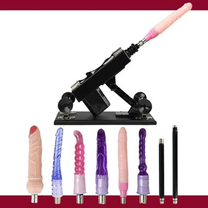Sex Maschine Fickmaschine mit 6 Dildos 2x Stange Set Sexspielzeug Vibrator Anal - Bild 1 von 12