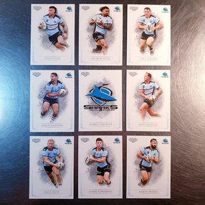 2019 NRL Elite Base Team Set (9 Cards) Cronulla-Sutherland Sharks - Picture 1 of 3