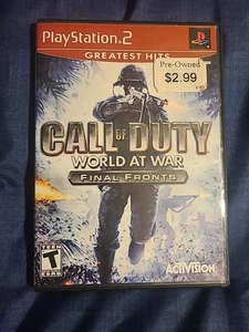 Call of Duty: World at War -- Final Fronts Greatest Hits (Sony PlayStation 2,... - Foto 1 di 4