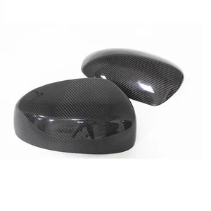 ​Carbon Fiber Add-on Side Mirror Cover Caps for Infiniti FX/EX35/7 JX35 QX50/60 - Picture 1 of 3