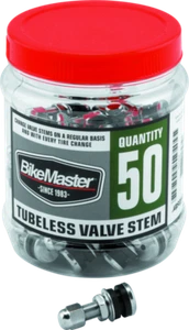 BikeMaster Valve Stem Chrome Tubeless Tub 50 | 151412 - Picture 1 of 3