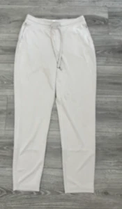 J. Jill Pure Jill Joggers XS Sand-Washed Pants Soft Sisal Drawstring Tapered Leg - Picture 1 of 7