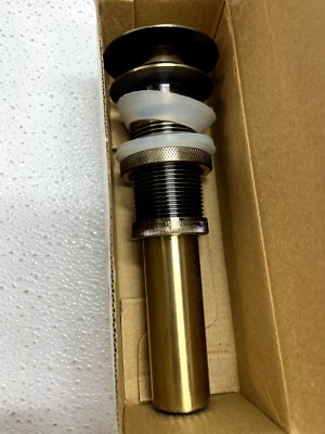 Conjunto de drenaje accesorio Whitehaus WHD010 - latón LEER** Foto 1 de 3