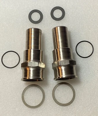 Комплект никелевых крышек клапанов Harley B C Pea Shooter DL 1926-34 OEM NO 173-26; 174-26 США - Изображение 1 из 4