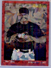 2013 Panini Father's Day Studio Cracked Ice Robinson Cano #11 25 made YANKEES