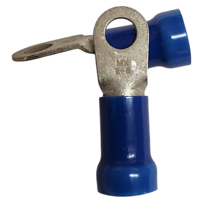 MOLEX Ring Terminal Connector 1/4 Stud Circular 6 AWG Crimp InsulKrimp 019071022 - Image 1 of 4