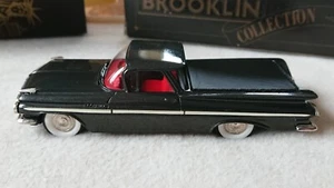 Brooklin Models BRK46 Chevrolet El Camino Pick-up 1959 schwarz verpackt - Bild 1 von 12