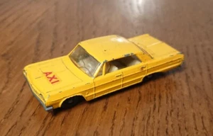 Vintage Matchbox Lesney Series No.20 Chevrolet Impala Yellow Taxi 1965 - Picture 1 of 7
