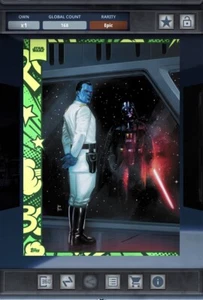 Star Wars Card Trader 2025 Celebration Comic Covers Thrawn #2 Epic DIGITAL - Picture 1 of 2