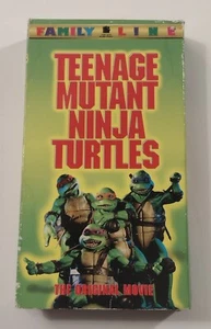 Teenage Mutant Ninja Turtles The Movie VHS Video Tape TMNT Family Link Version - Bild 1 von 7