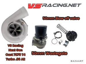 Vs Racing 7875 Turbo 50mm Wastegate And Blow Off Valve Combo - Picture 1 of 1