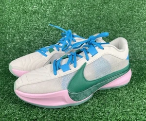 Nike Zoom Freak 5 Five The Hard Way Basketball Shoes DX4985-100 Men’s Size 7.5 - Picture 1 of 8
