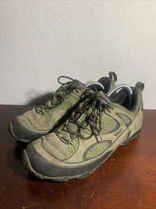 Patagonia Gray Drifter Willow Beluga Leather Men's Hiking Shoes Size 11.5 - Picture 1 of 10