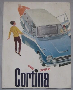 1963 Ford Consul Cortina Estate Brochure Pub. No. D5843/7/63 - Picture 1 of 3