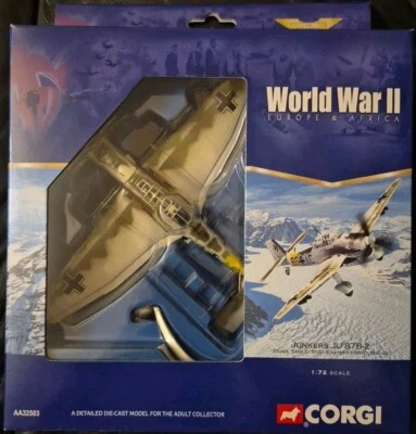Corgi Aviation Junkers Ju87B-2 Stuka Stab II/Stg I Eastern Front 1941-42 AA32503 - Image 1 of 3