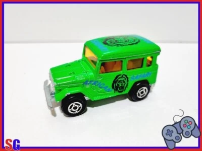 JEEP TOYOTA AFRICAN SAFARI MAJORETTE 1/53 N.277 NO BOX USATO SICURO - Immagine 1 di 4