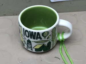 Starbucks 2018 "Been There Series" IOWA Hawkeye State 2 oz Collector Mug NO BOX - Picture 1 of 8