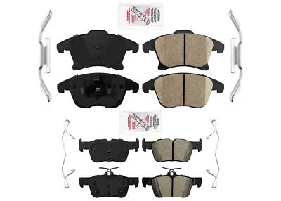 Pastillas de freno de disco premium delanteras traseras AME para Ford Fusion 2013 2014 2015 2016 2020 Foto 1 de 4