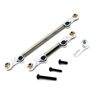 Metal Steering Rod+Servo Arm Upgrade Parts For MJX 1/12 H12Y H12Y+ Rc Car - Image 1 of 3