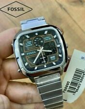 Fossil Stainless Steel Band Analog & Digital Wristwatches for sale 