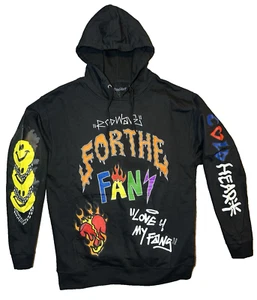 Rod Wave Soul Fly For the Fans Schwarz Pullover Hoodie Herren Gr. Large Neu - Bild 1 von 5