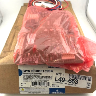 NEW EMERSON Goodman Ignition Control Board Replacement PCBBF139SK - Image 1 of 3
