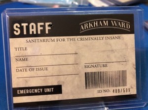 2018 Cryptozoic DC Bombshells 2 II Membership Cards /599 #V7 Arkham Ward