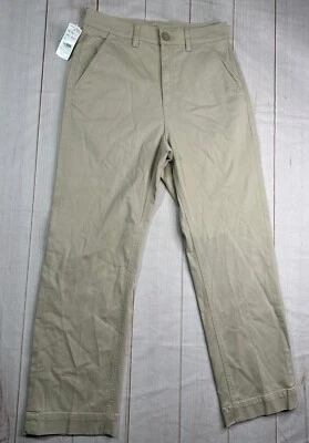 Nuevo con etiquetas Pantalones Brooks Brothers Niños Caqui 2 Rojo Polar Chino Frente Plano Informal Parte Inferior Foto 1 de 4