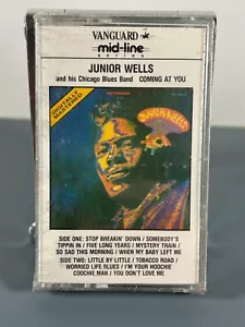 *NEW & SEALED* JUNIOR WELLS & HIS CHICAGO BLUES BAND COMING AT YOU CASSETTE TAPE - Picture 1 of 3