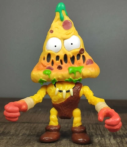 Grossery Gang Powered Up Putrid Pizza Caveman 3½" Tall Action Figure (Moose) Cover