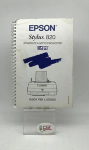 EPSON GUIDA PER L'UTENTE STAMPANTE STYLUS 820 - Afbeelding 1 van 2