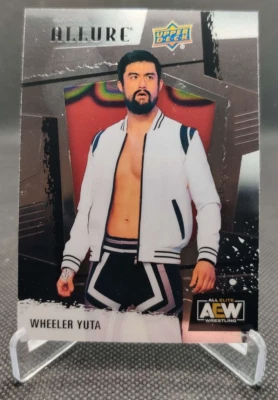 2022 Upper Deck Allure AEW #16 Wheeler Yuta wrestling card - Image 1 of 2