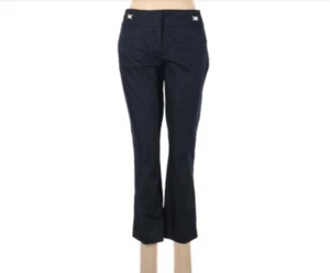 7th Avenue Design Studio New York & Company Women Blue Pants Size 2 Small New - Picture 1 of 5