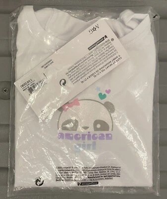 American Girl Cute At Heart Tee T-Shirt Girls’ Size Small S 7/8 - New - Image 1 of 4