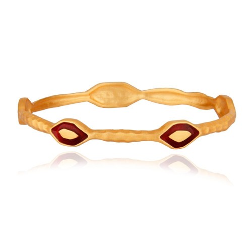 VALENTINO Bracciale design multilabbra placcato oro giallo fatto a mano regalo compleanno per moglie